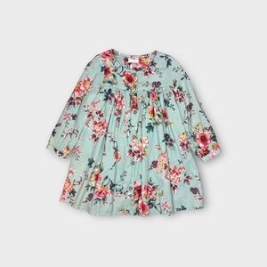 Next Mint Floral Button Down Dress